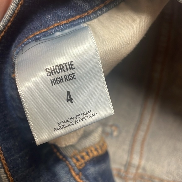Express jewel accent shorts shortie High Rise Shorts size 4 - Picture 6 of 8